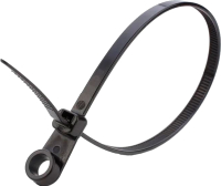 Стяжка для кабеля Fortisflex КСО 80535 (100шт, черный) - 