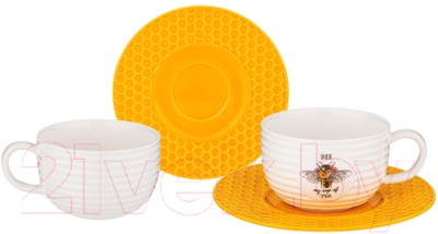 Набор для чая/кофе Lefard Honey Bee / 151-188