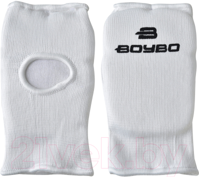 Перчатки для карате BoyBo Хлопок (XS, белый)