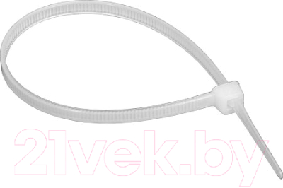 Стяжка для кабеля Rexant 07-0100 (100 шт, белый)