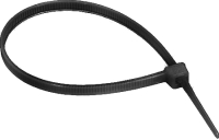 Стяжка для кабеля Rexant 07-0101 (100 шт, черный) - 