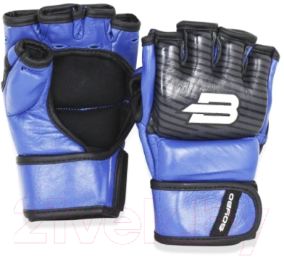 Перчатки для единоборств BoyBo Inrage (M, синий)