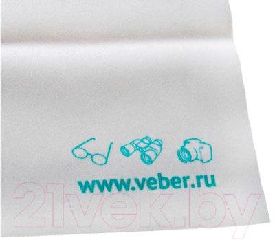 Салфетка из микрофибры для экранов Veber 15x15 / 22393