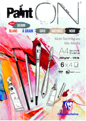 

Бумага для рисования Clairefontaine, Paint'On / 975410C