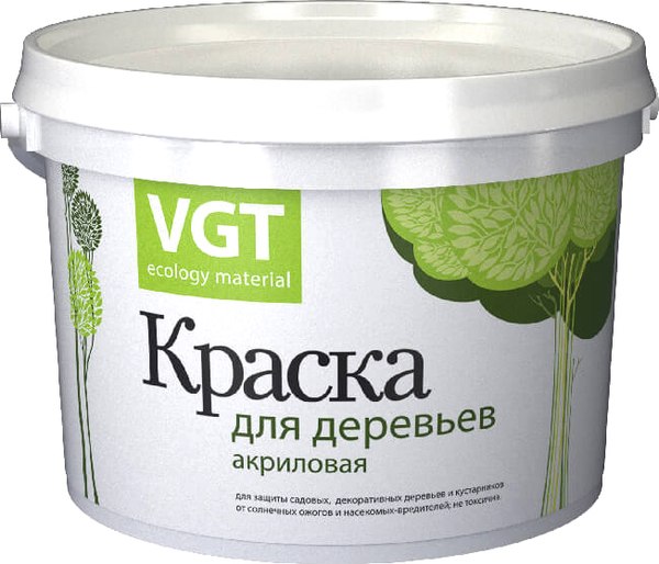 Краска VGT ВД-АК-1180 Для деревьев (7кг)