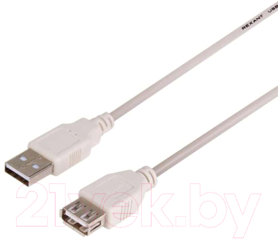 Удлинитель кабеля Rexant USB-А USB-A / 18-1114 (1.8м)