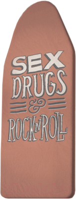 Чехол для гладильной доски JoyArty Sex, Drugs, Rocknroll / ib_78549