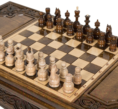 Изображение товара Шахматный стол Haleyan Нарды + Шахматы / kh401