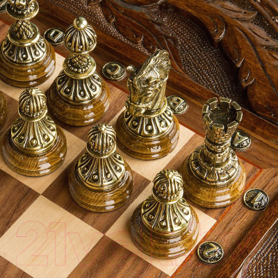 Изображение товара Шахматный стол Haleyan Круг света / kh403