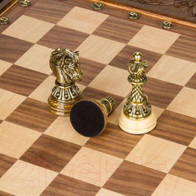 Изображение товара Шахматный стол Haleyan Круг света / kh403