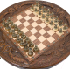 Миниатюра изображения товара Шахматный стол Haleyan Круг света / kh403