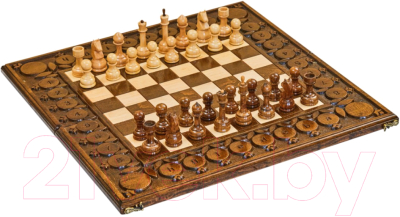 

Набор настольных игр Haleyan, Шахматы + нарды 2 в 1 / kh121