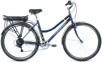 Электровелосипед Forward Omega 28 250W 2020-2021 / 1BKW1E181001 (Navy Blue) - 