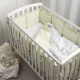 Комплект постельный для малышей Perina Lovely Dream / ЛД6-02.2 (6 предметов, Dino) - 