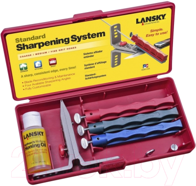 Ножеточка механическая Lansky Standard Knife Sharpening System/ LNLKC03