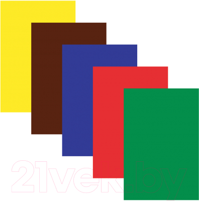 Изображение товара Набор цветной бумаги Юнландия Самоклеящаяся / 129284