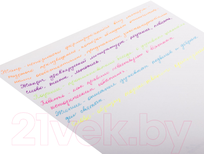 Изображение товара Набор гелевых ручек Юнландия Неон / 142804 (6шт)