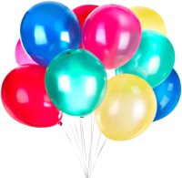 Набор воздушных шаров Золотая сказка 105012 (10 шт) - 