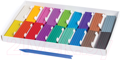 Изображение товара Пластилин Юнландия Юный Волшебник / 104819 (18цв)