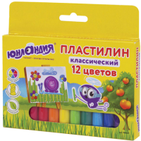 Пластилин Юнландия Юнландик-живописец 105029 (12цв) - 