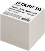 Блок для записей Staff 126575 (белый) - 