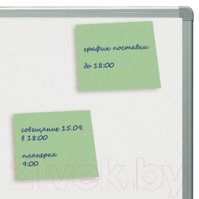 Изображение товара Блок для записей Staff 127144 (зеленый)