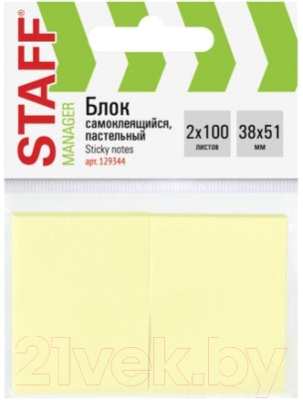 

Стикеры канцелярские Staff, 129344