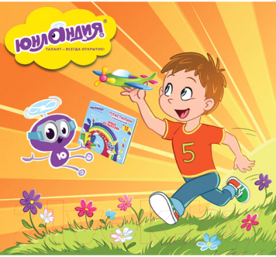 Изображение товара Пластилин Юнландия Юный волшебник / 105723 (12цв)