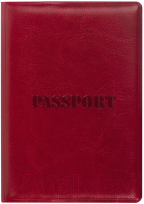 Обложка на паспорт Staff Паспорт / 237600 (бордовый)