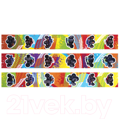 Изображение товара Набор закладок Юнландия Монстр-Трак / 111636 (6шт)