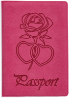 

Обложка на паспорт Staff, Роза / 237619