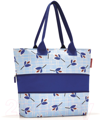 Сумка-шоппер Reisenthel Shopper E1 / RJ4064 (Leaves Blue)