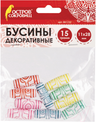

Набор бусин декоративных Остров Сокровищ, Бочонки / 661232
