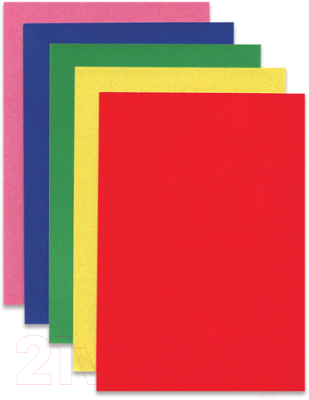 Набор цветного картона Юнландия Совы / 128974