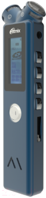 Цифровой диктофон Ritmix RR-145 8Gb (синий)