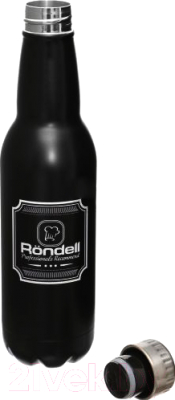 Термос для напитков Rondell Bottle Black RDS-425
