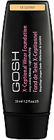 Тональный крем GOSH Copenhagen X-Ceptional Wear Make-Up 18 Sunny (35мл) - 
