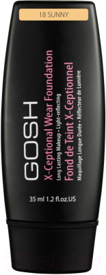 Тональный крем GOSH Copenhagen X-Ceptional Wear Make-Up 18 Sunny (35мл)