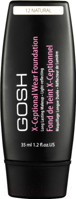 

Тональный крем GOSH Copenhagen, X-Ceptional Wear Make-Up 12 Natural