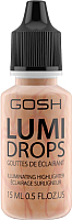 Хайлайтер GOSH Copenhagen Lumi Drops флюид тон 006 Bronze (15мл) - 