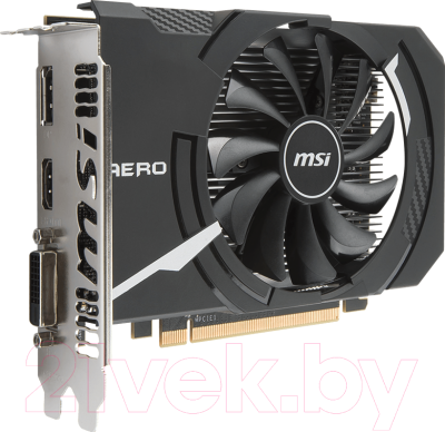 

Видеокарта MSI, Radeon RX 560 AERO ITX 4G OC