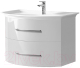 Миниатюра изображения товара Тумба под умывальник Belux Версаль НП80-02 (555, белый)