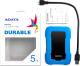 Миниатюра изображения товара Внешний жесткий диск A-data HD330 1TB Blue Color Box (AHD330-1TU31-CBL)