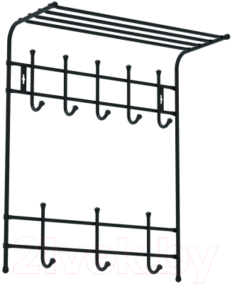 Вешалка для одежды Ника ВПТ8 (черный)
