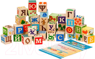 

Развивающая игрушка Томик, Кубики. Занимательные буквы / 1111-5