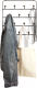 Вешалка для одежды Umbra Estique 1004045-048 (черный/орех) - 