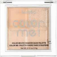 

Палетка теней для век Miniso, Color Me Quad Palette №11 / 1091