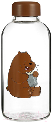Бутылка для воды Miniso We Bare Bears / 9136