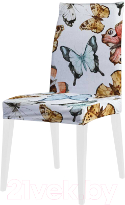 

Чехол на стул JoyArty, Рой бабочек / dvcc_13613