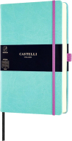Записная книжка CASTELLI Aquarela Jade Green / 0QC625-118 (нефритовый) - 
